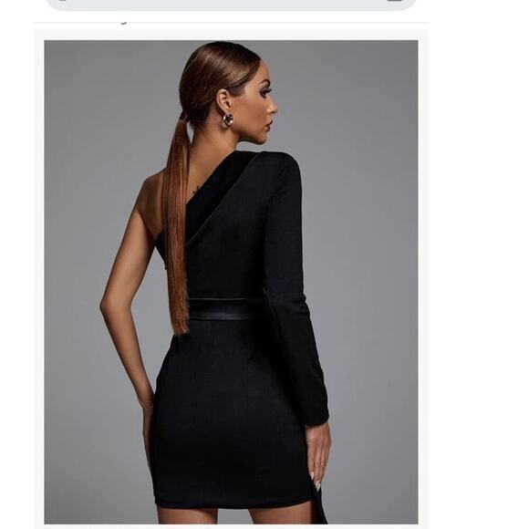 NWT Eye Candy Silver night sequin and black blazer coat combo going out party - Picture 3 of 13